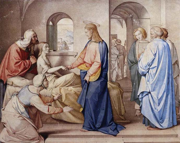Friedrich overbeck Christ Resurrects the Daughter of Jairu